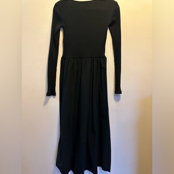 NWT Zara Ribbed top, cotton bottom dress - Picture 4 of 9